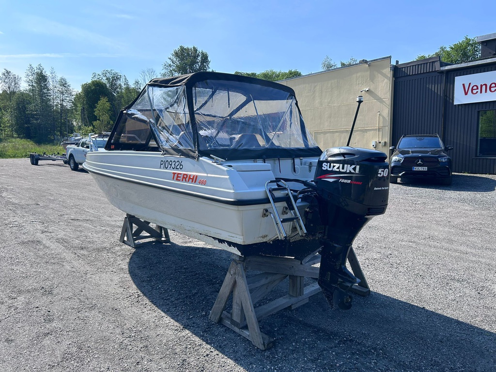 Terhi 480BR + Suzuki DF50