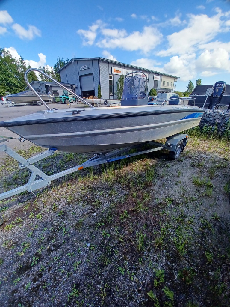 Faster 460 + Evinrude E-Tec 40hp