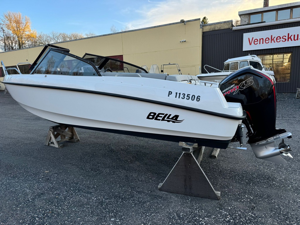 Bella 550BR + Mercury F115