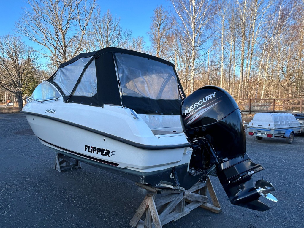 Flipper 640 ST + Mercury F150