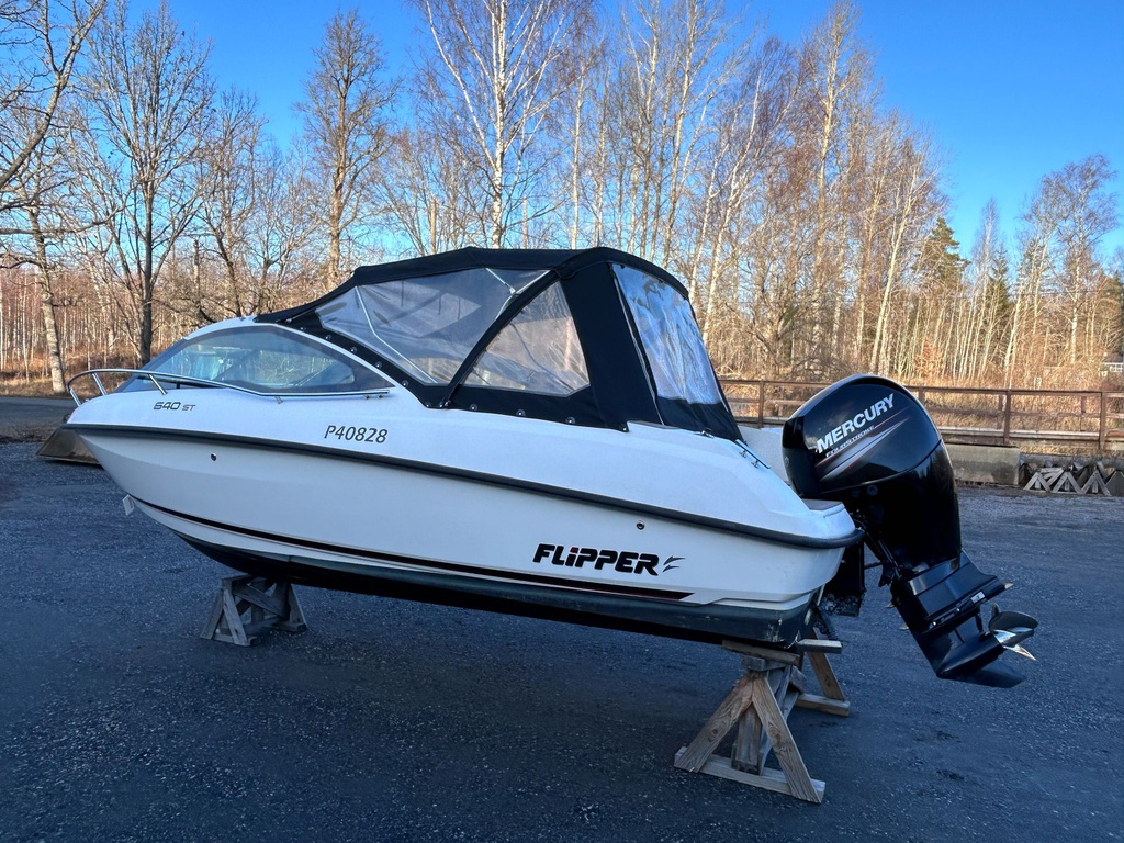 Flipper 640 ST + Mercury F150