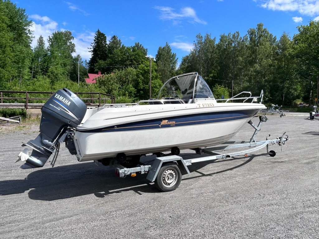 Yamarin 56SC + Yamaha F80 + Traileri
