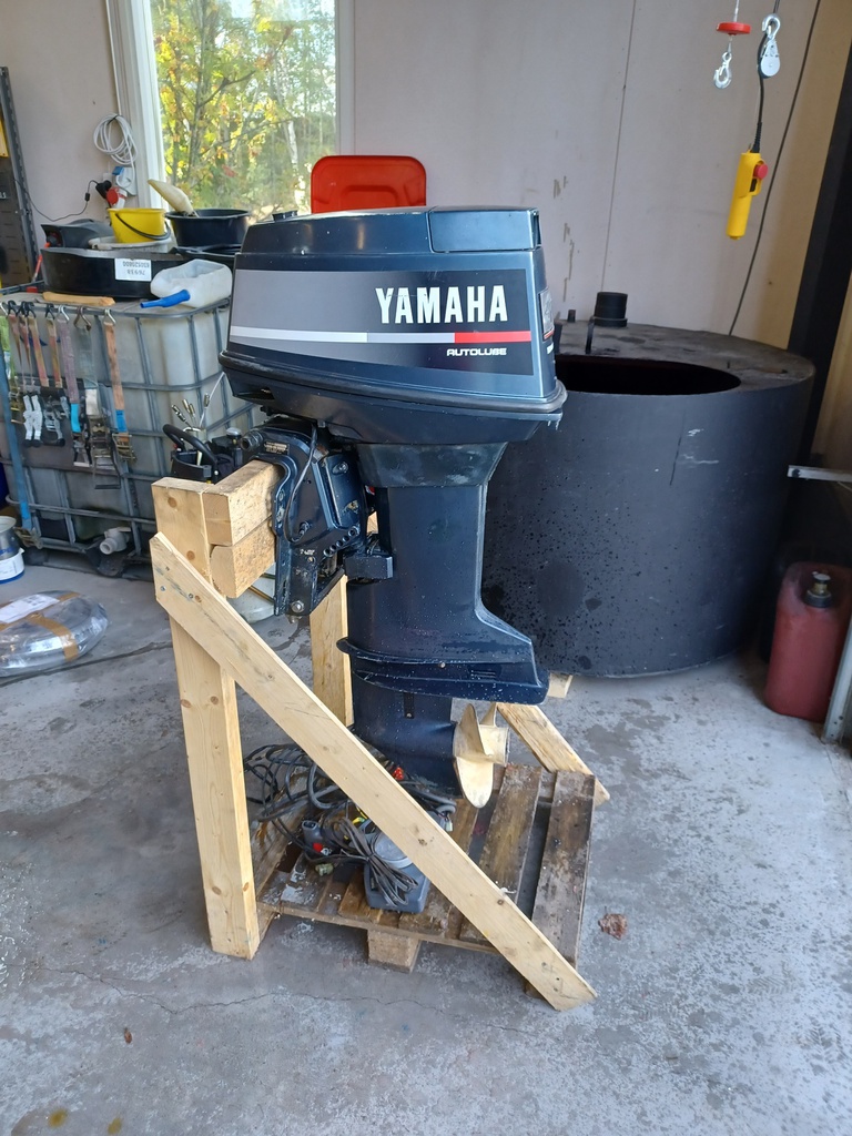 Yamaha 40 2T -89-Sis rigging