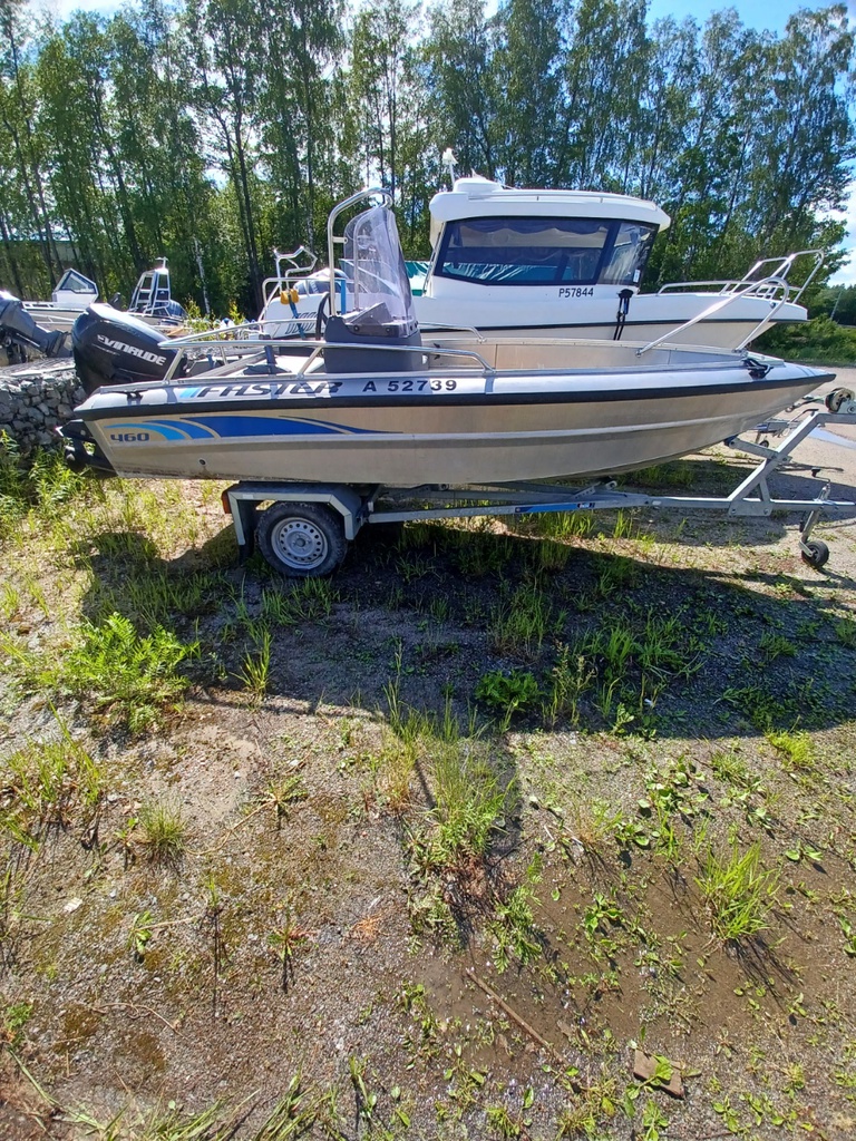 Faster 460 + Evinrude E-Tec 40hp