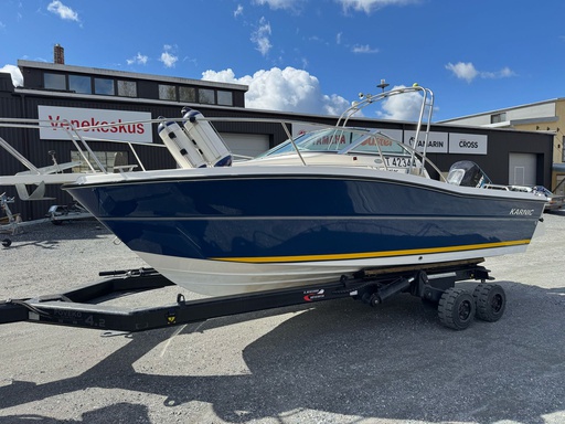 Karnic 5020 + Mercury Optimax 150