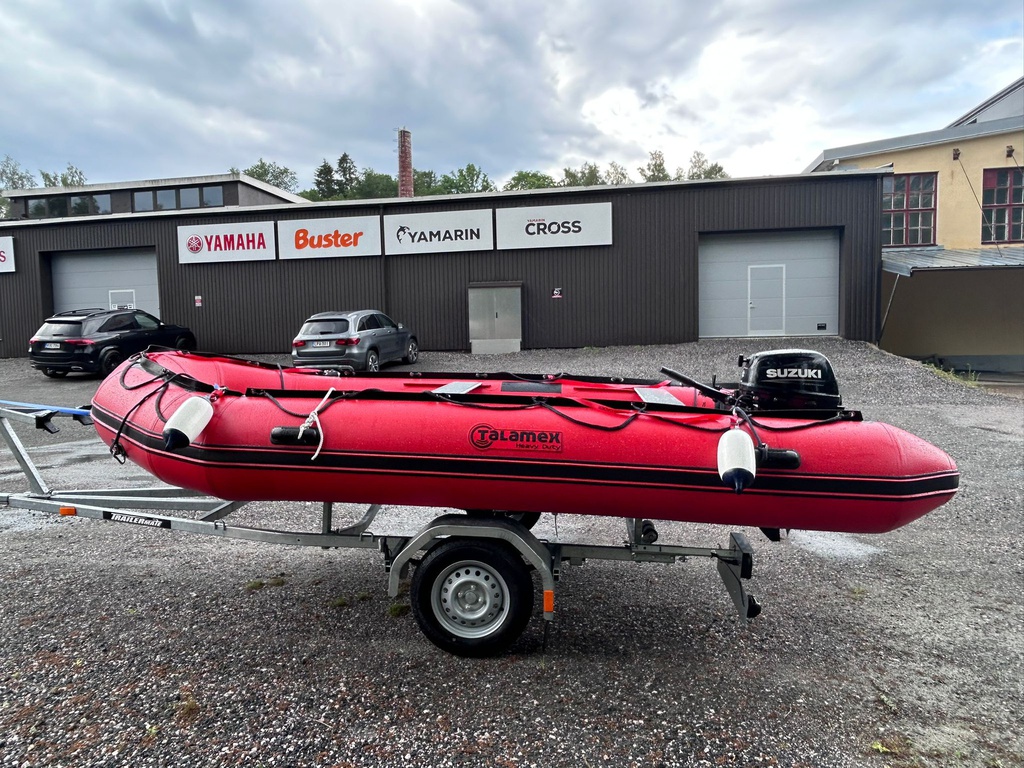 Talamex 450 + Suzuki DF20 + Trailermate DTV-228