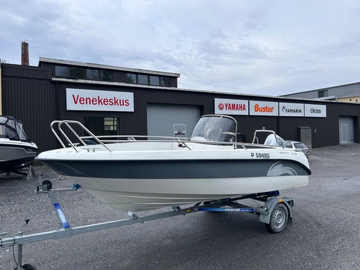 AMT 170R+Honda 60hv vuosimalli 2016 ajettu 70h+trailer